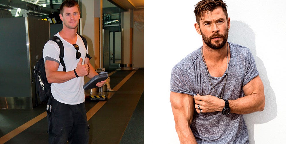 capitan america comediante ayer y despues de adelgazar